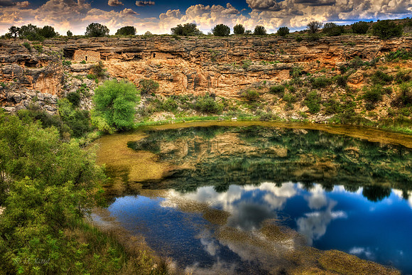 Cliff Dwellings with a Lake Front View